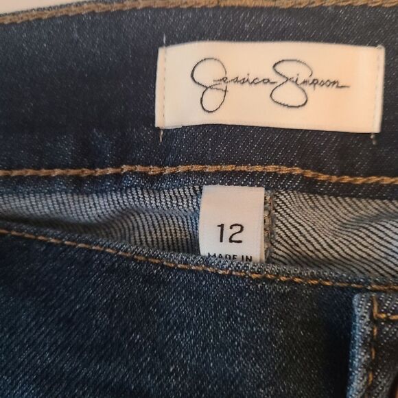 JESSICA SIMPSON Jeans High Rise Flared Sz‎ 12 NWT - Picture 9 of 14